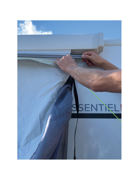 Kit auvent indépendant 3 m