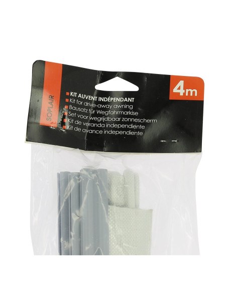 Kit auvent indépendant 4 m