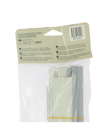 Kit auvent indépendant 4 m
