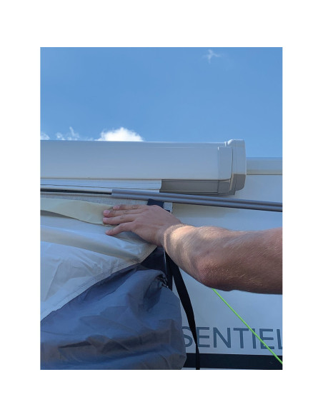Kit auvent indépendant 4 m