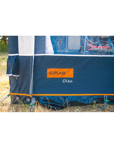 Auvent fixe gonflable OLEA AIR Hauteur de montage 235-250 cm