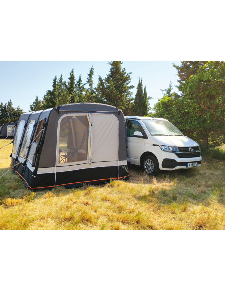 Auvent indépendant gonflable Lantana Air Fourgons - Hauteur de montage 240-295 cm