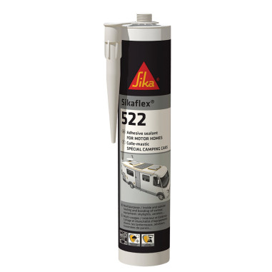 Mastic Polyuréthane Sikaflex 522 Cartouche 100ML