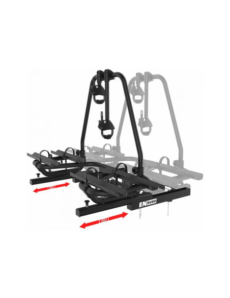 ENDURO Porte-vélos caravane BC260 coulissant Black Edition