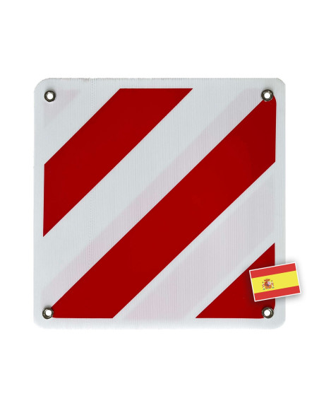 OPTIMA Plaque de signalisation réversible Italie / Espagne