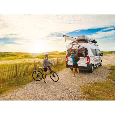THULE Porte-vélos fourgon 2 portes arrière Elite Van XT Ducato Jumper Boxer après 2007