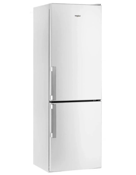 WHIRLPOOL Réfrigérateur Blanc combiné 339L Froid Brassé