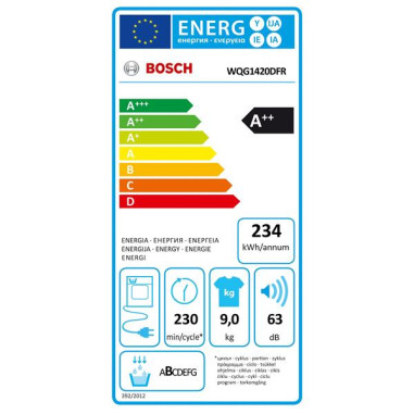BOSCH Sèche-linge WQG1420DFR