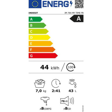 INDESIT Lave-linge frontal IM764MYTIMEFR