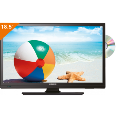 Pack Téléviseur 19" TV Led DVD intégré + Récepteur Satellite  TNTSAT
