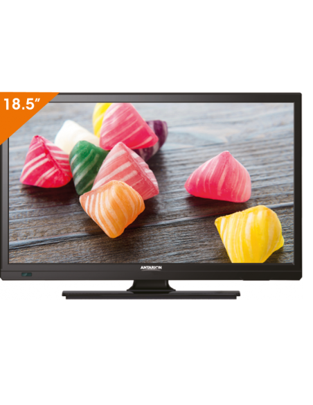 ANTARION TV LED 19" 48cm Téléviseur HD Camping Bateau Camion 12V 24V