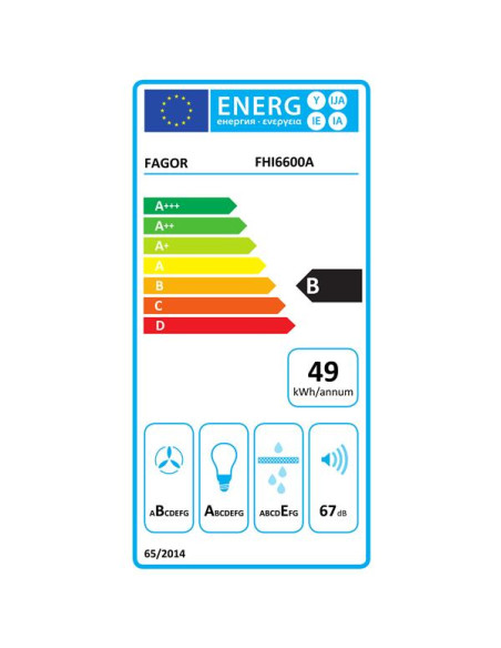 Hotte décorative murale FHI6600A
