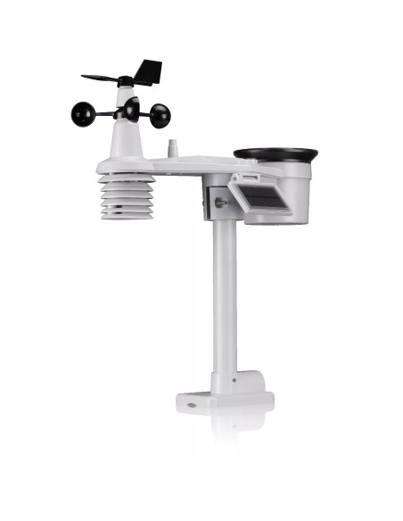 BRESSER 4CAST XL Centre météo 8-jours WiFi 7-en-1 solaire