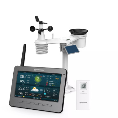 BRESSER WLAN HD TFT Station météo 7-en-1 professionnelle différents modes d'affichage
