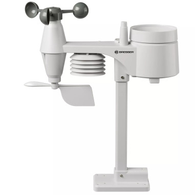 BRESSER Station météo couleur WIFI avec capteur extérieur 5-en-1