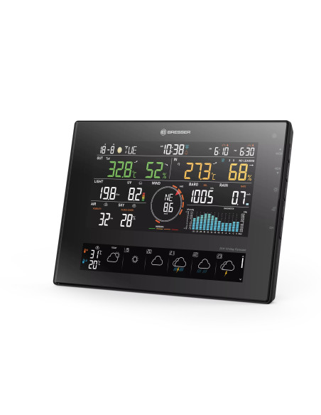 BRESSER 11 jours 4Cast CV Station météo Wi-Fi 7-en-1