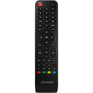 STRONG Télécommande d'origine pour récepteur TNTSAT boitier TV modèle SRT7404