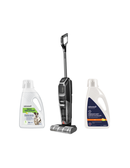 PACK BISSELL Nettoyeur Multisurfaces 3 en 1 + Détergent Naturel Multi-surface Pet 2L + Détergent Freshstart 2L