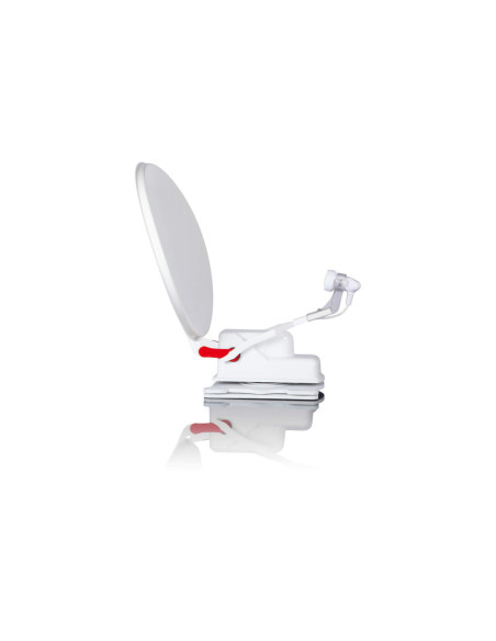 PACK ALDEN Onelight Antenne Auto 65cm + 2 x Décodeurs TNTSAT + LNB Twin