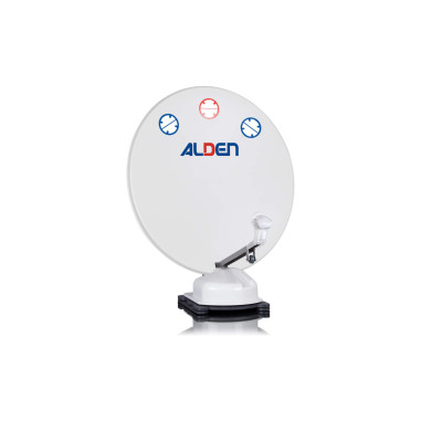 PACK ALDEN Orbiter Parabole Auto 85cm + 2 x Décodeurs TNTSAT + LNB Twin