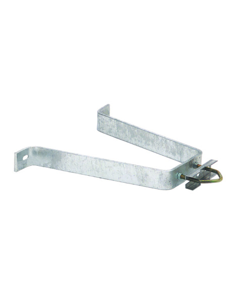 HDSAT Patte en M Déport 30 cm Acier Fixation Antenne Parabole