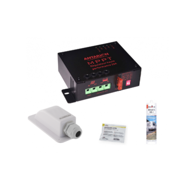 ANTARION Kit Panneau Solaire ALL BLACK 300W + Régulateur MPPT