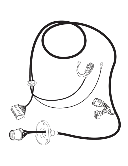 FAISCEAU JAEGER 13B BROCHES POUR CC FIAT / PEUGEOT / CITROËN À PARTIR DE 2006