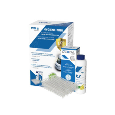 HYGIÈNE-TRIO POUR LES RÉSERVOIRS JUSQU´À 160 LITRES (CAMPING-CAR)