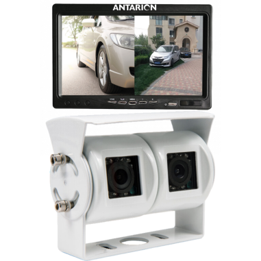 ANTARION Caméra de Recul Double Optique Camping-car + Écran 7''