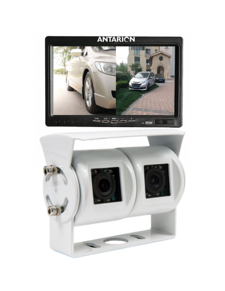 ANTARION Caméra de Recul Double Optique Camping-car + Écran 7''
