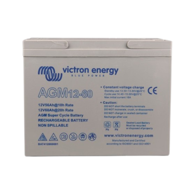 VICTRON Batterie12V/60AH AGM Deep Cycle