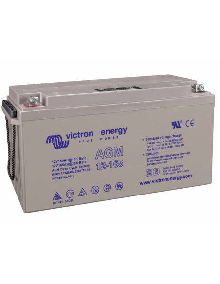 VICTRON Batterie AGM 165AH Deep Cycle