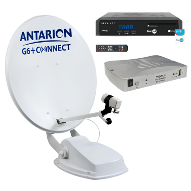 ANTARION Parabole Satellite Automatique 65cm + Positionneur + SIRIUS 3