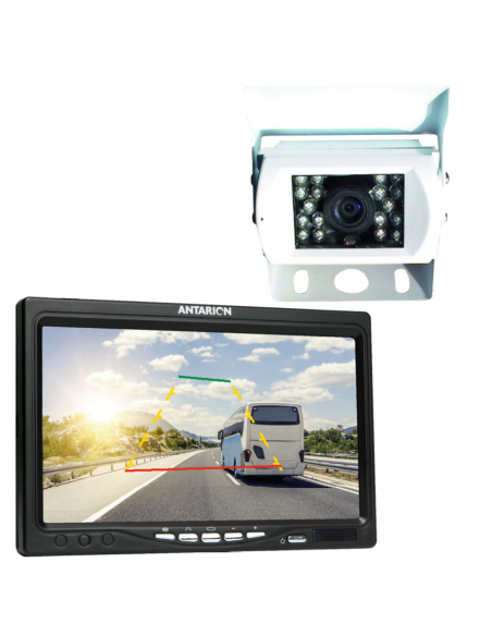ANTARION Caméra de Recul HD pour Camping-car + Écran HD 7''