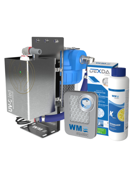 WM AQUATEC Solution complète hygiène de l'eau pour réservoirs jusqu'à 500L