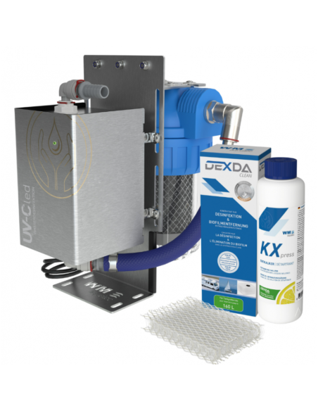WM AQUATEC Solution complète hygiène de l'eau pour réservoirs jusqu'à 60L