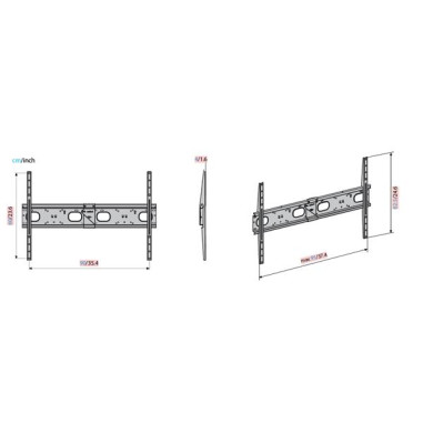 Support mural fixe EXTRA900FCG