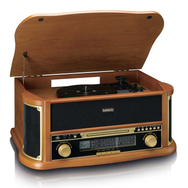 LENCO Platine vinyle Bois 1 Port USB Tourne Disque