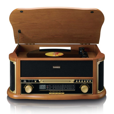 LENCO Platine vinyle Bois 1 Port USB Tourne Disque