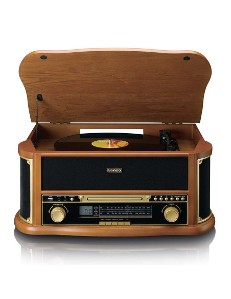 LENCO Platine vinyle Bois 1 Port USB Tourne Disque