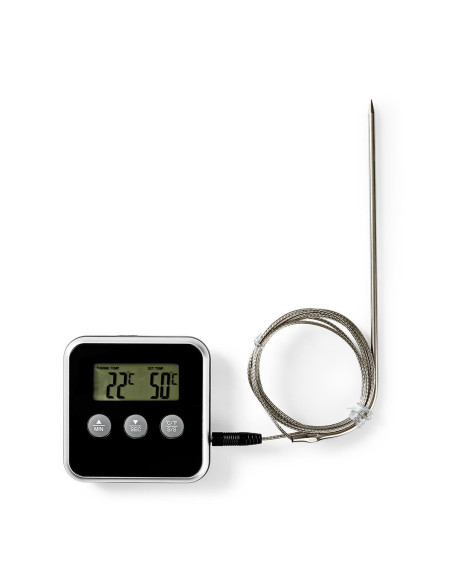Nedis KATH105BK Thermomètre à Viande