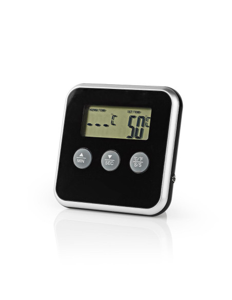 Nedis KATH105BK Thermomètre à Viande