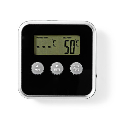 Nedis KATH105BK Thermomètre à Viande