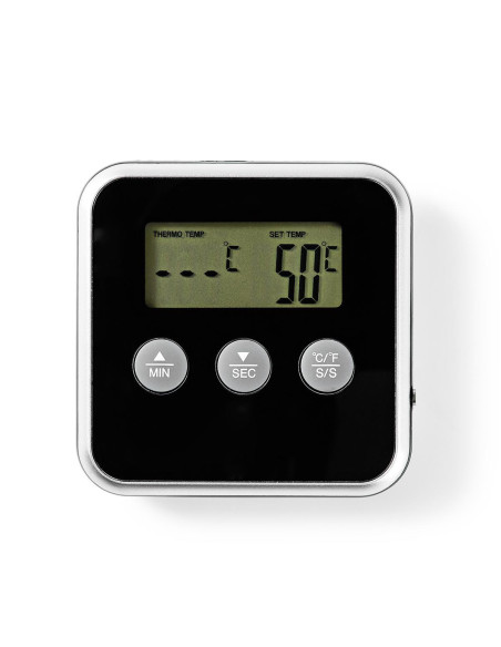 Nedis KATH105BK Thermomètre à Viande