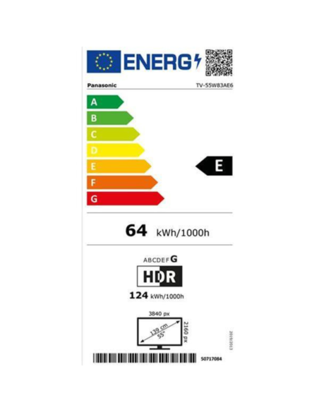 PANASONIC TV QLED 55'' 139cm Téléviseur UHD 4K Smart TV