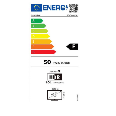 SAMSUNG TV QLED 43" 108cm Téléviseur UHD 4K Smart TV