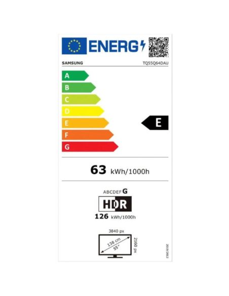 SAMSUNG TV LED 55" 138 cm Téléviseur UHD 4K Ultimate UHD Dimming