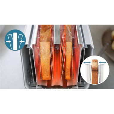 Grille-pain 2 fentes - HD2511.00