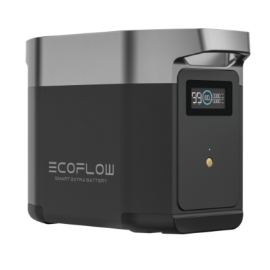 ECOFLOW Batterie Additionnelle pour Station d'Energie DELTA 2 Extra Batterie