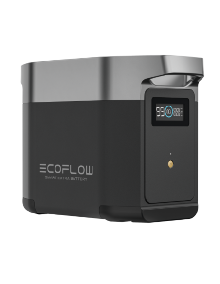 ECOFLOW Batterie Additionnelle pour Station d'Energie DELTA 2 Extra Batterie